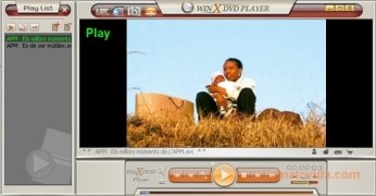 WinX DVD Player 画像 1 Thumbnail