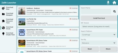 Zalith Launcher image 12 Thumbnail