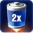 2x Battery 3.58 English