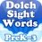 Dolch Sight Words Flashcards 3 English