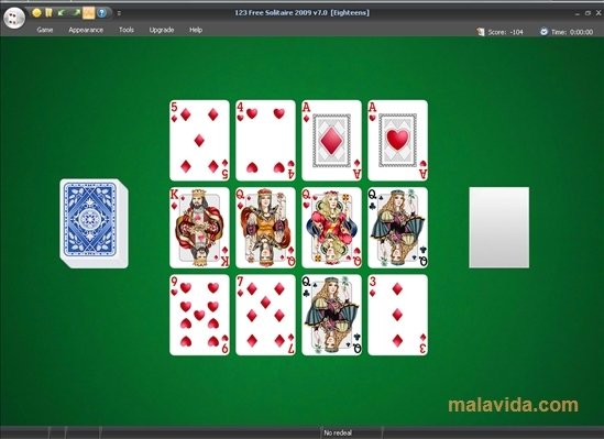 Solitaire - Jogos Online Grátis - Jogos123