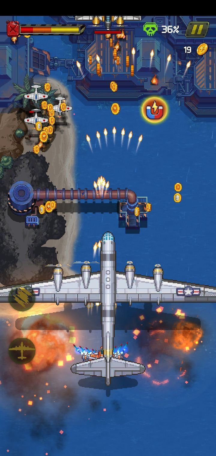 Download do APK de Aircraft  Aviões Guerra 1945 para Android