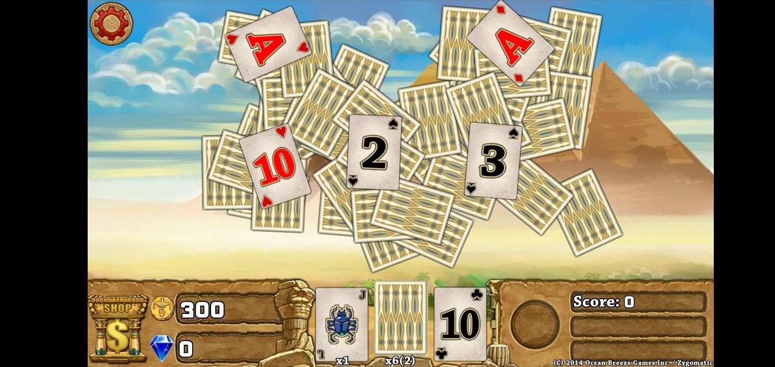 3 Pyramid Tripeaks Solitaire 1.80b - Скачать для Android APK бесплатно