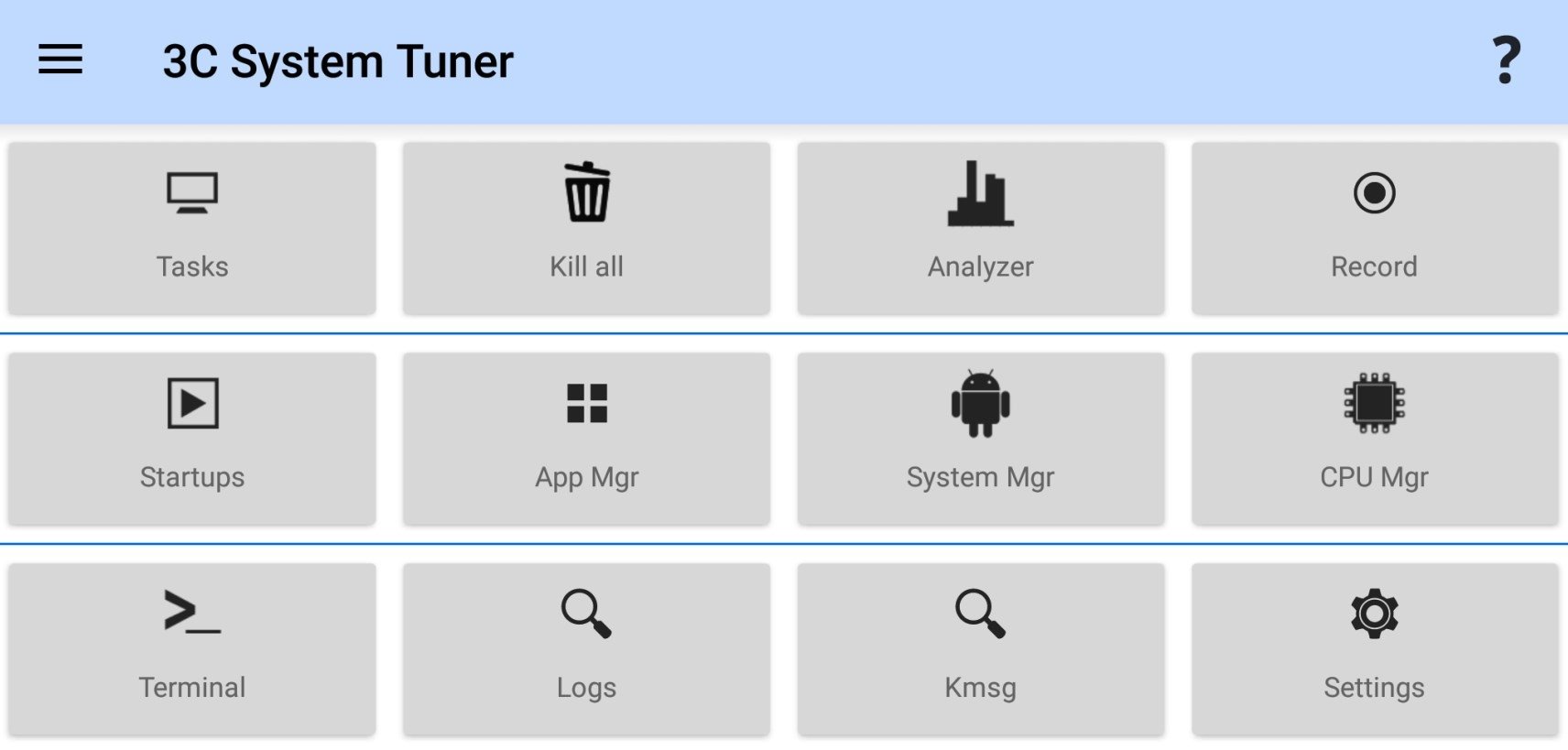 3C System Tuner Android 