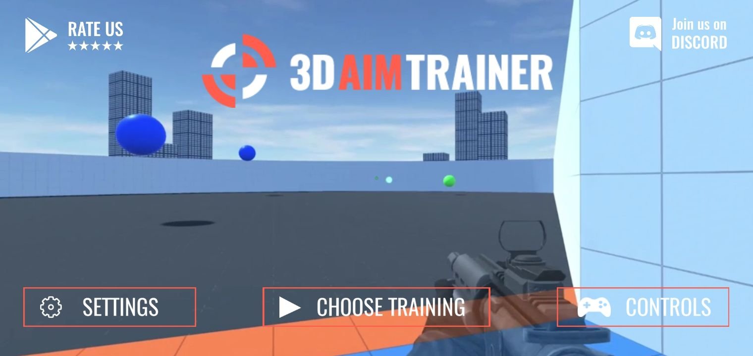 3D Aim Trainer 2.21 - Скачать для Android APK бесплатно