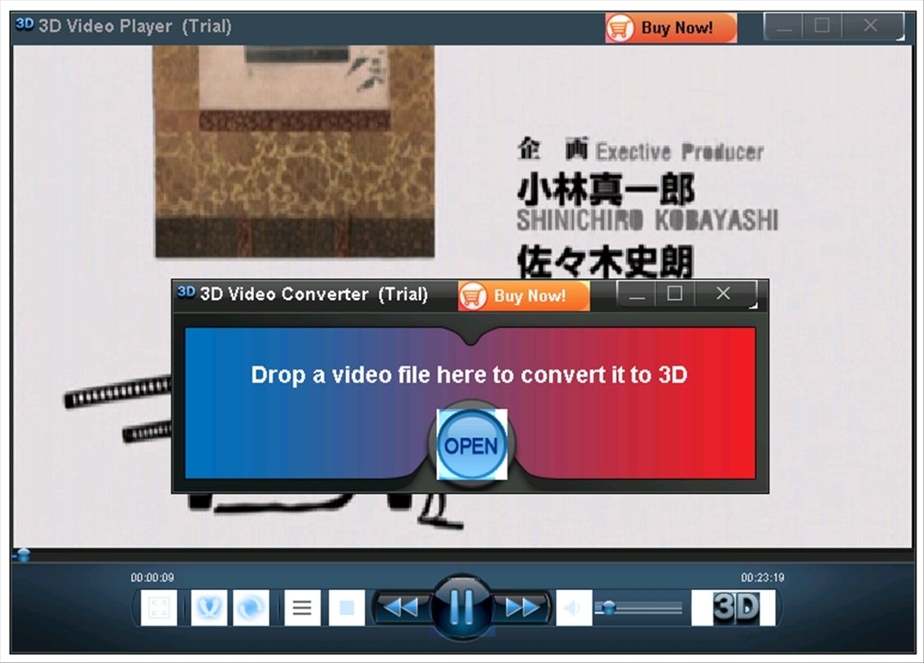 2d to 3d video converter software