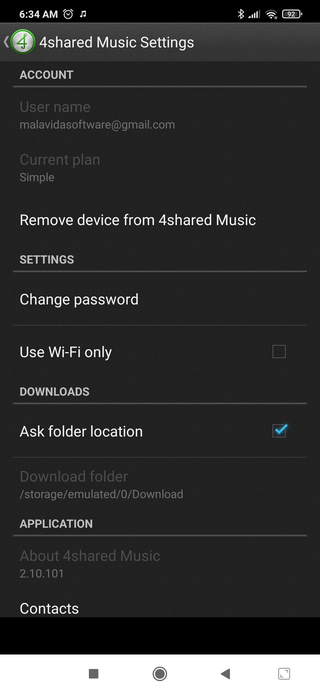 4shared Music 2.10.101.215 - Baixar para Android APK Grátis