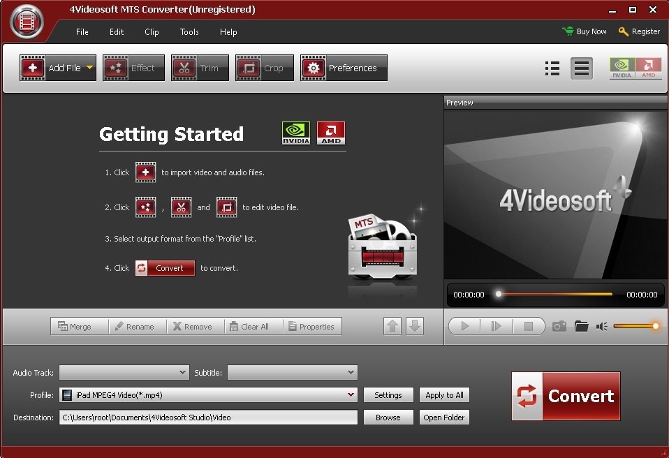 Download 4Videosoft MTS Converter latest Version