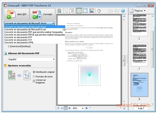 transformer en pdf