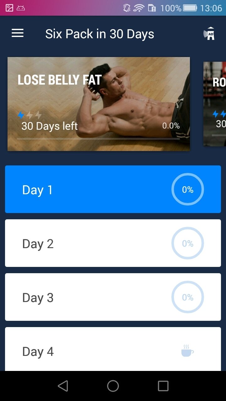 Six Pack in 30 Days 1.0.2 - Download for Android APK Free