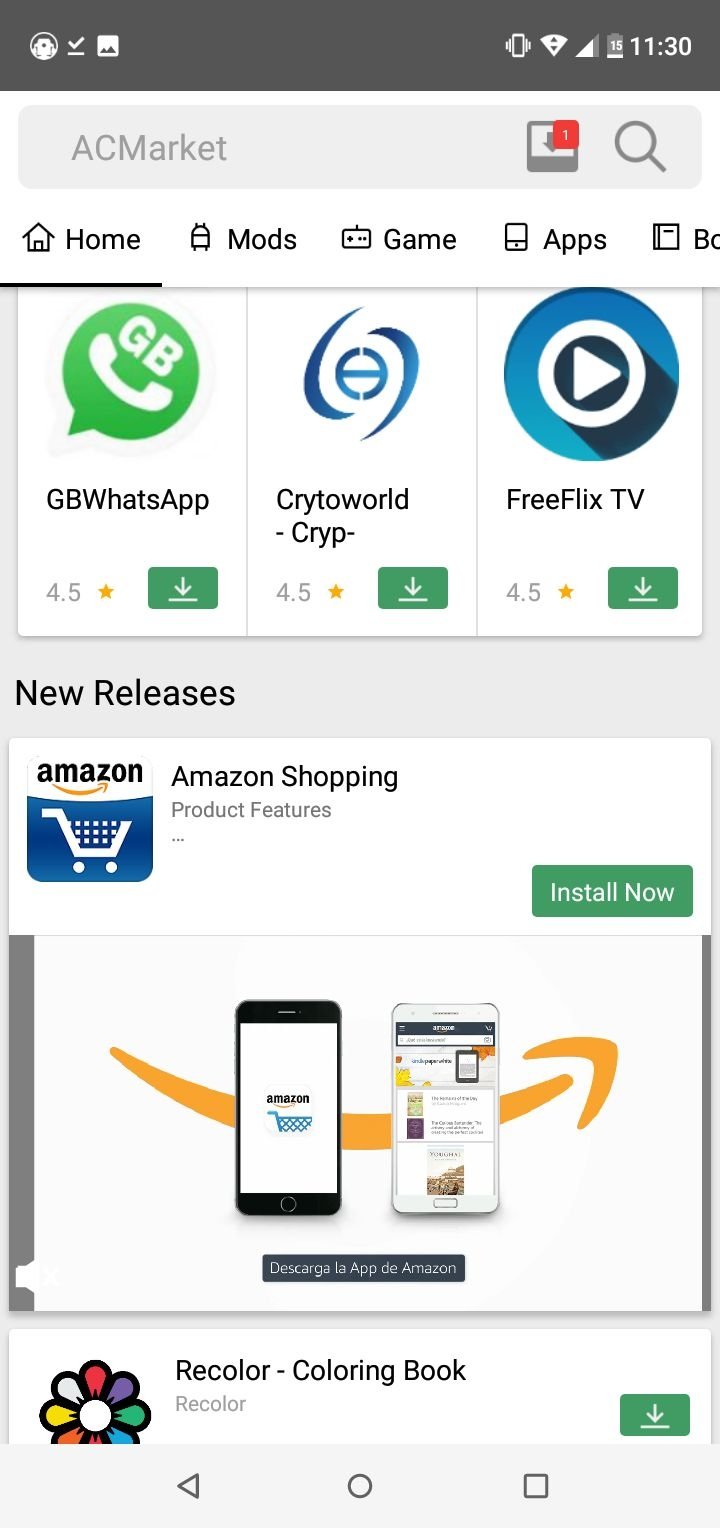 ACMarket v3.2.0 APK – Baixe jogos, aplicativos, mods grátis da playstore.