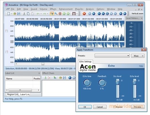 download the new Acoustica Premium Edition 7.5.5