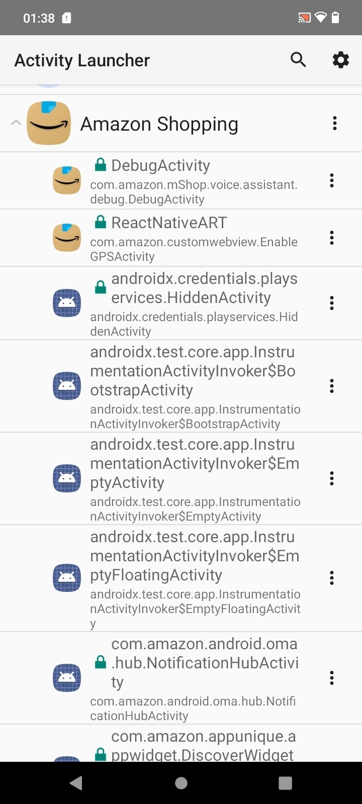 activity launcher