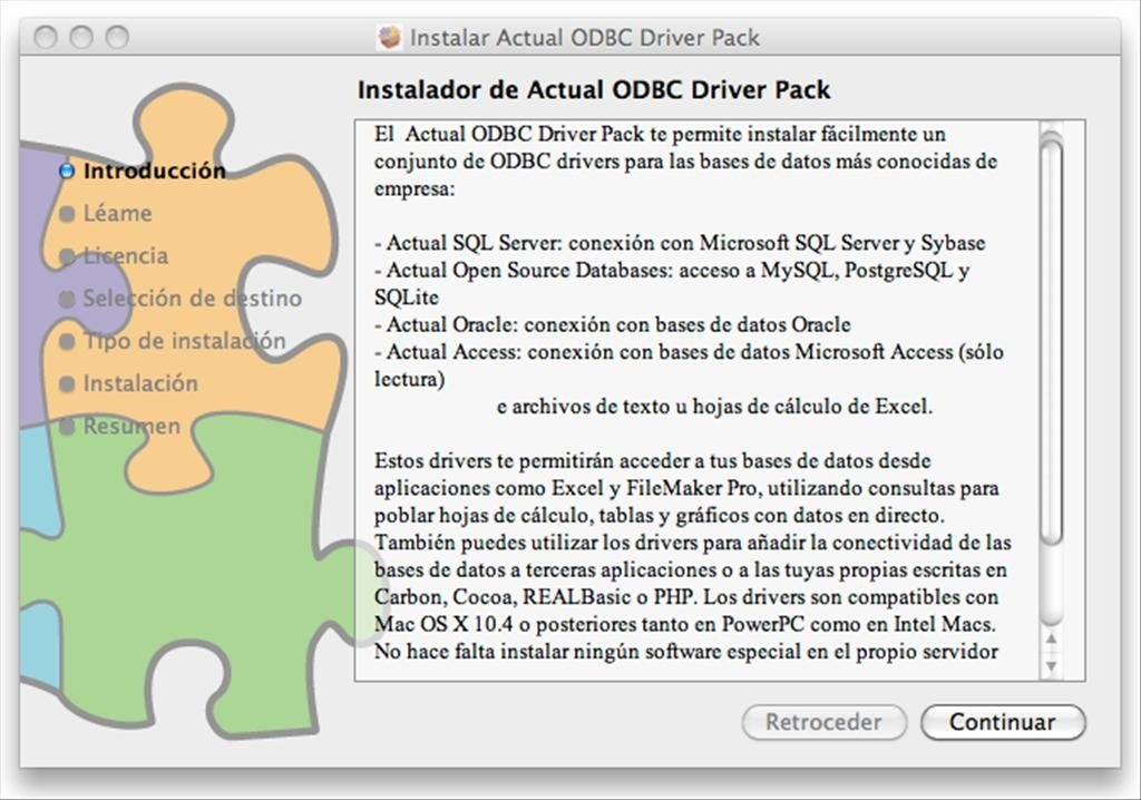 drivers for data refresh excel sheets mac