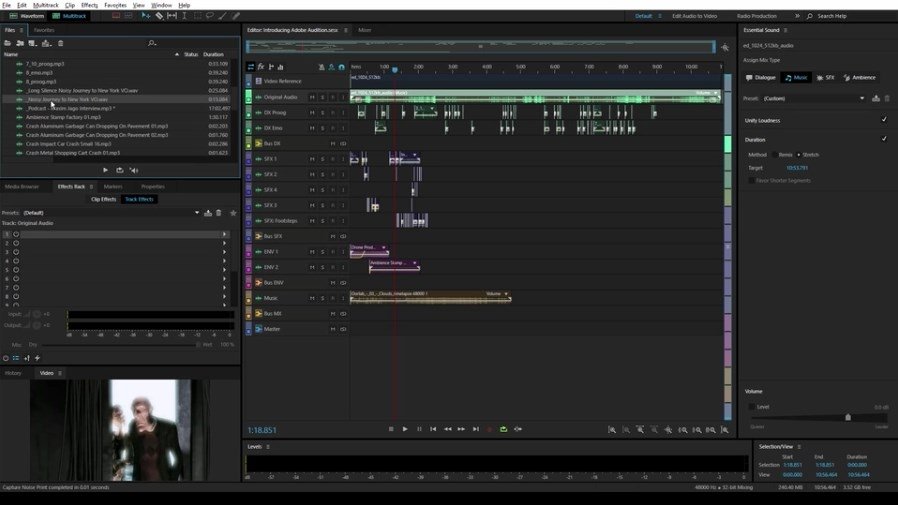 adobe audition midi direct in