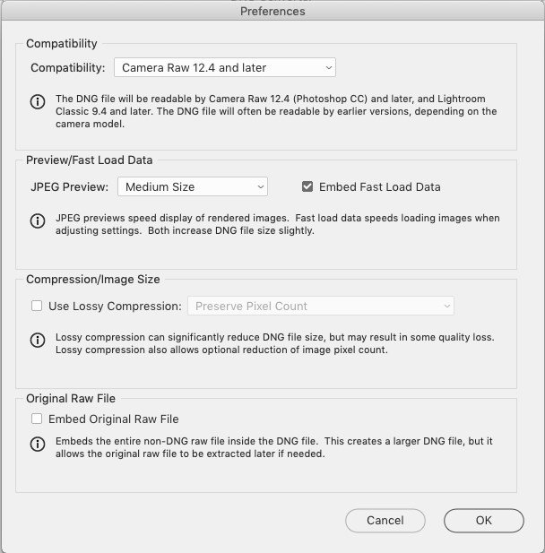 Adobe DNG Converter 16.0 download the new for apple