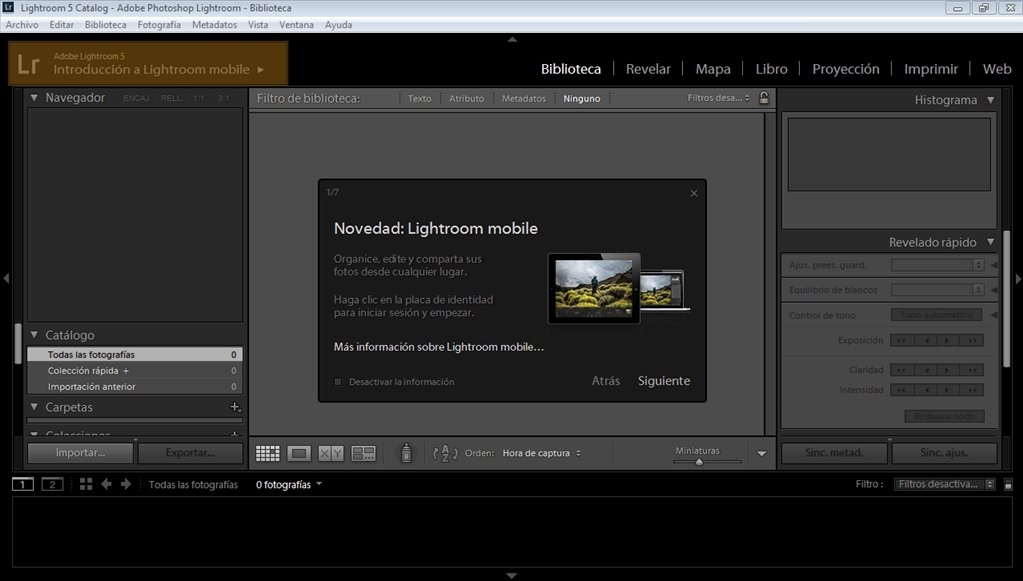 Adobe Photoshop Lightroom CC 7.0.1 - PC用ダウンロード無料