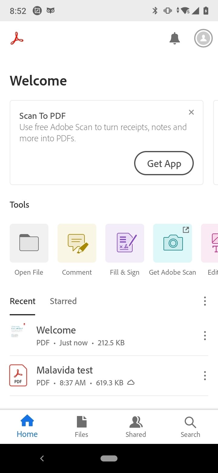 Adobe Acrobat Reader 24.5.1.33730 - Скачать для Android APK бесплатно