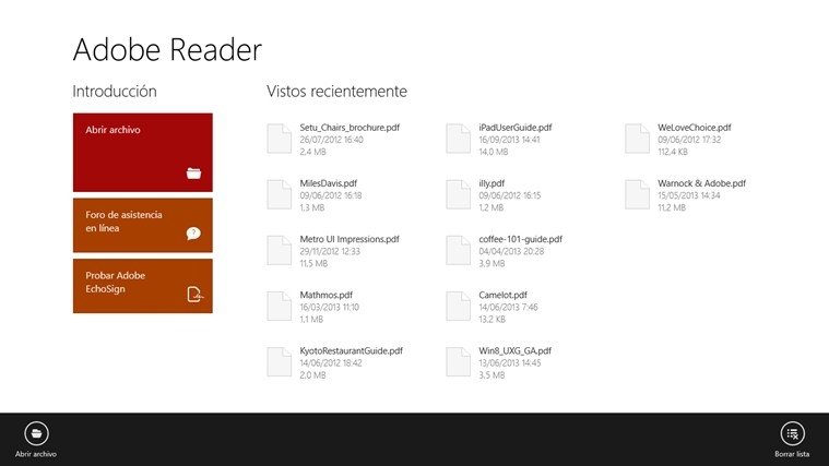 acrobat reader touch download