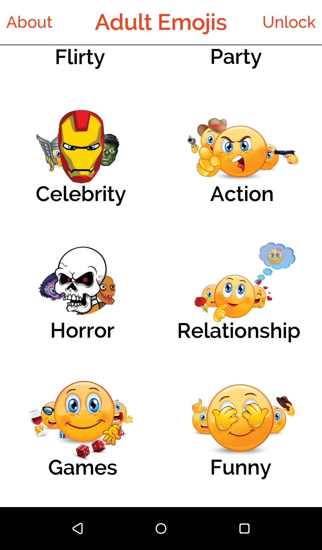 Adult Emojis & Dirty Emoticons 1.2 - Скачать для Android APK бесплатно