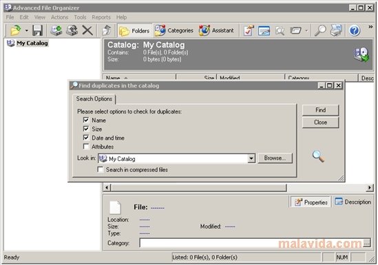 Advanced File Organizer 3.01 Download for PC Free