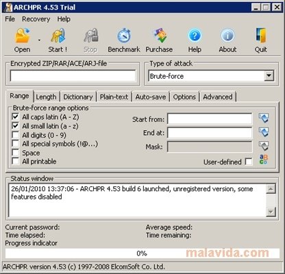 winrar password recovery download