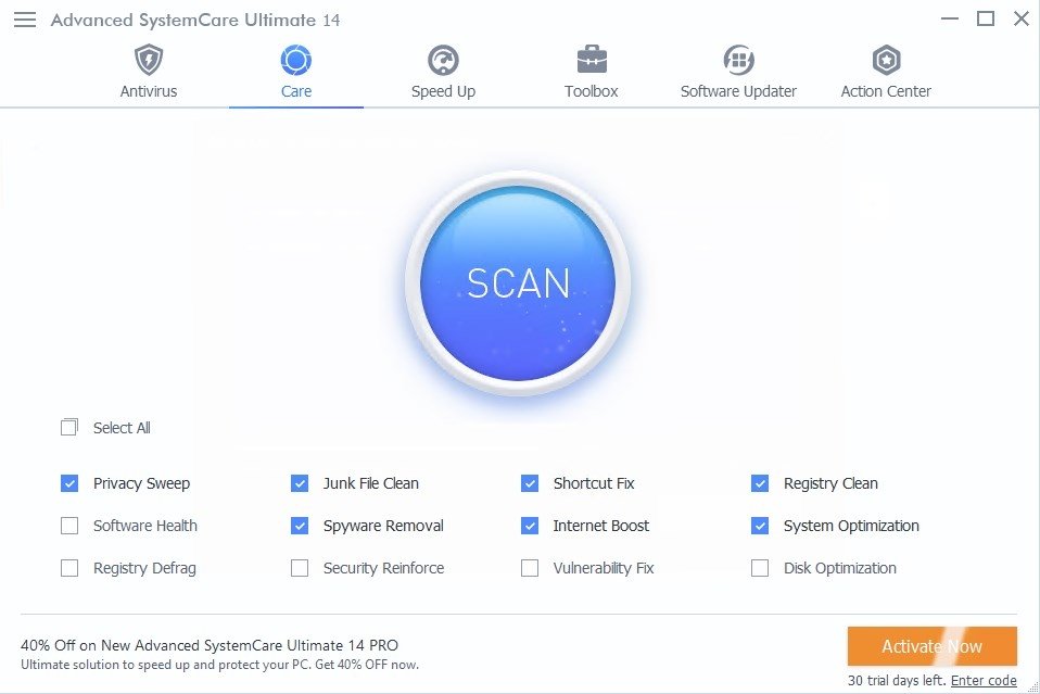 Advanced SystemCare Pro 16.4.0.226 + Ultimate 16.1.0.16 for apple instal