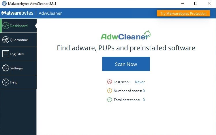 AdwCleaner 8.0.2 - Télécharger pour PC Gratuitement