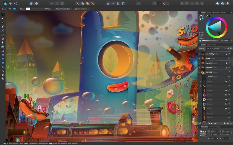 affinity designer vs autodesk graphic