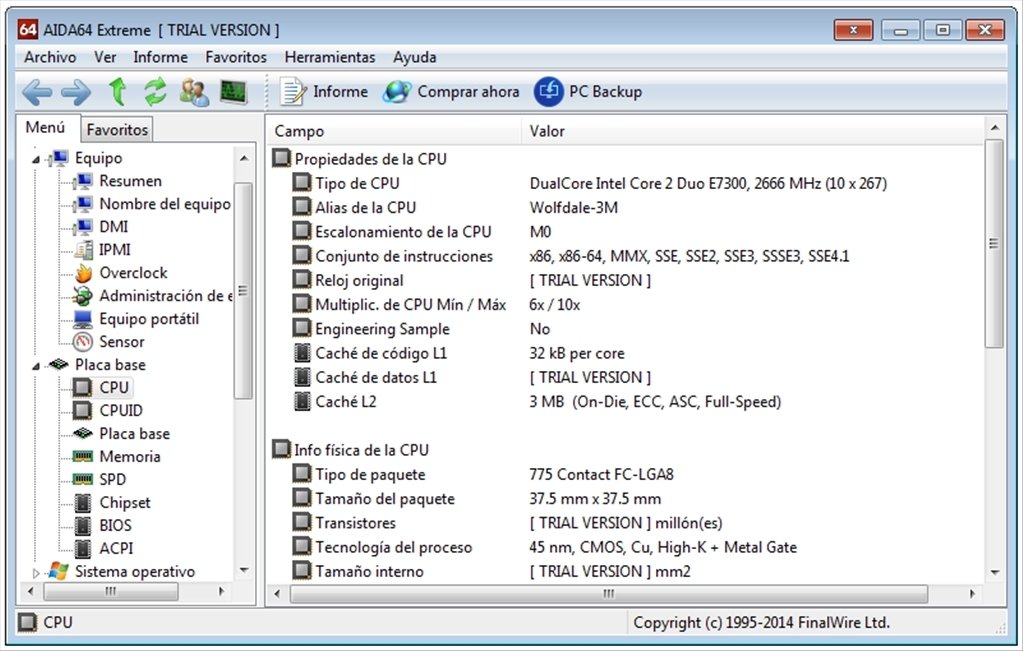 aida 64 trial version