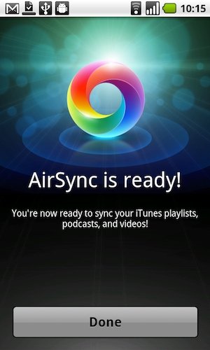 AirSync Android 