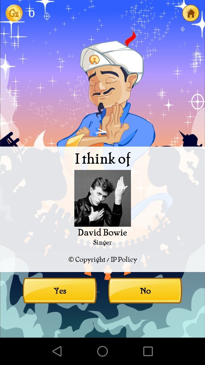 Baixar a última versão do Akinator para Android grátis em