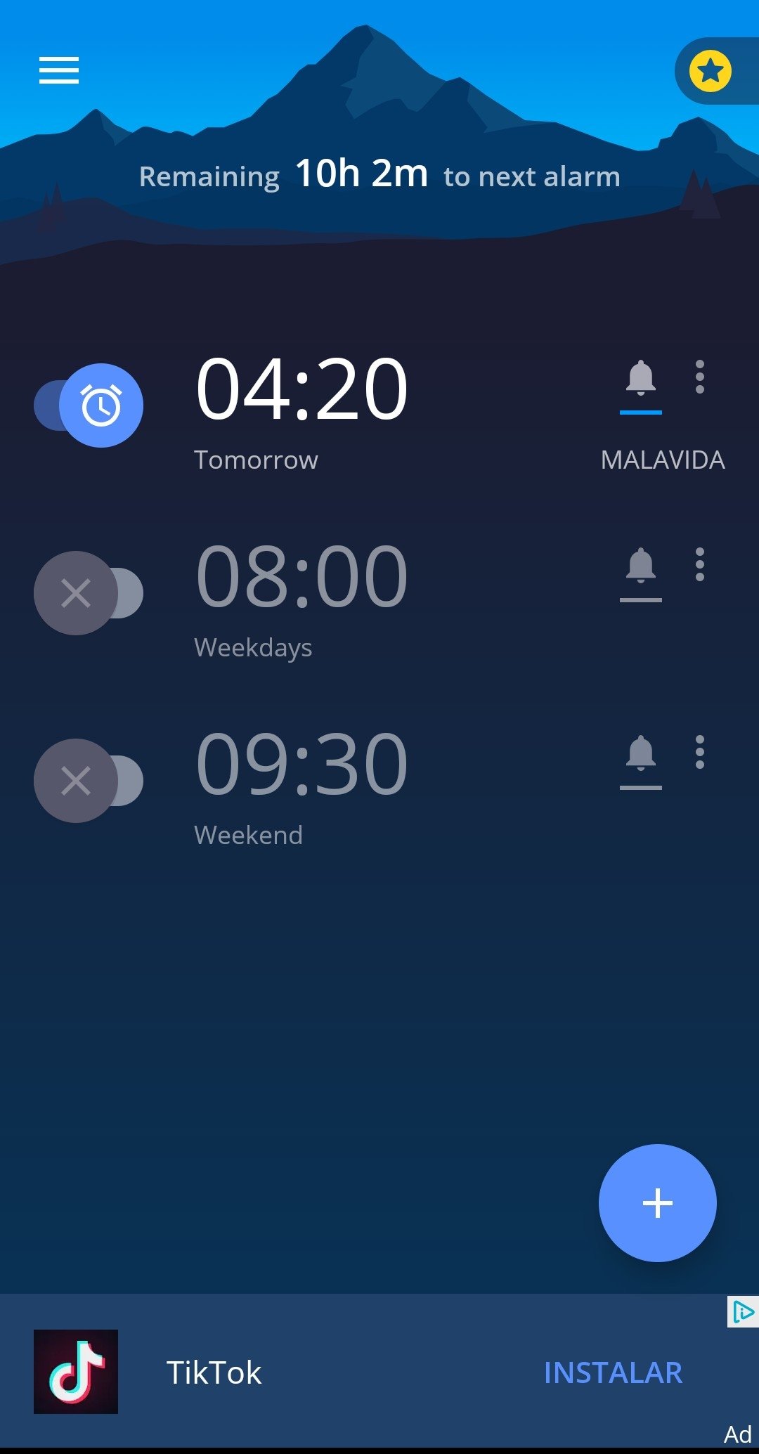 alarm clock app for android