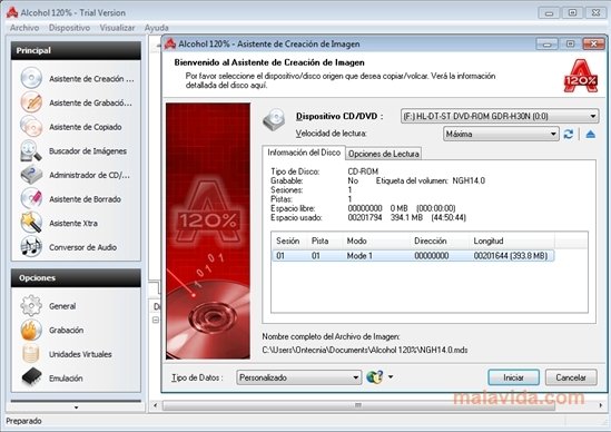 Download Alcohol 120% 2.1 - Baixar Para PC Grátis