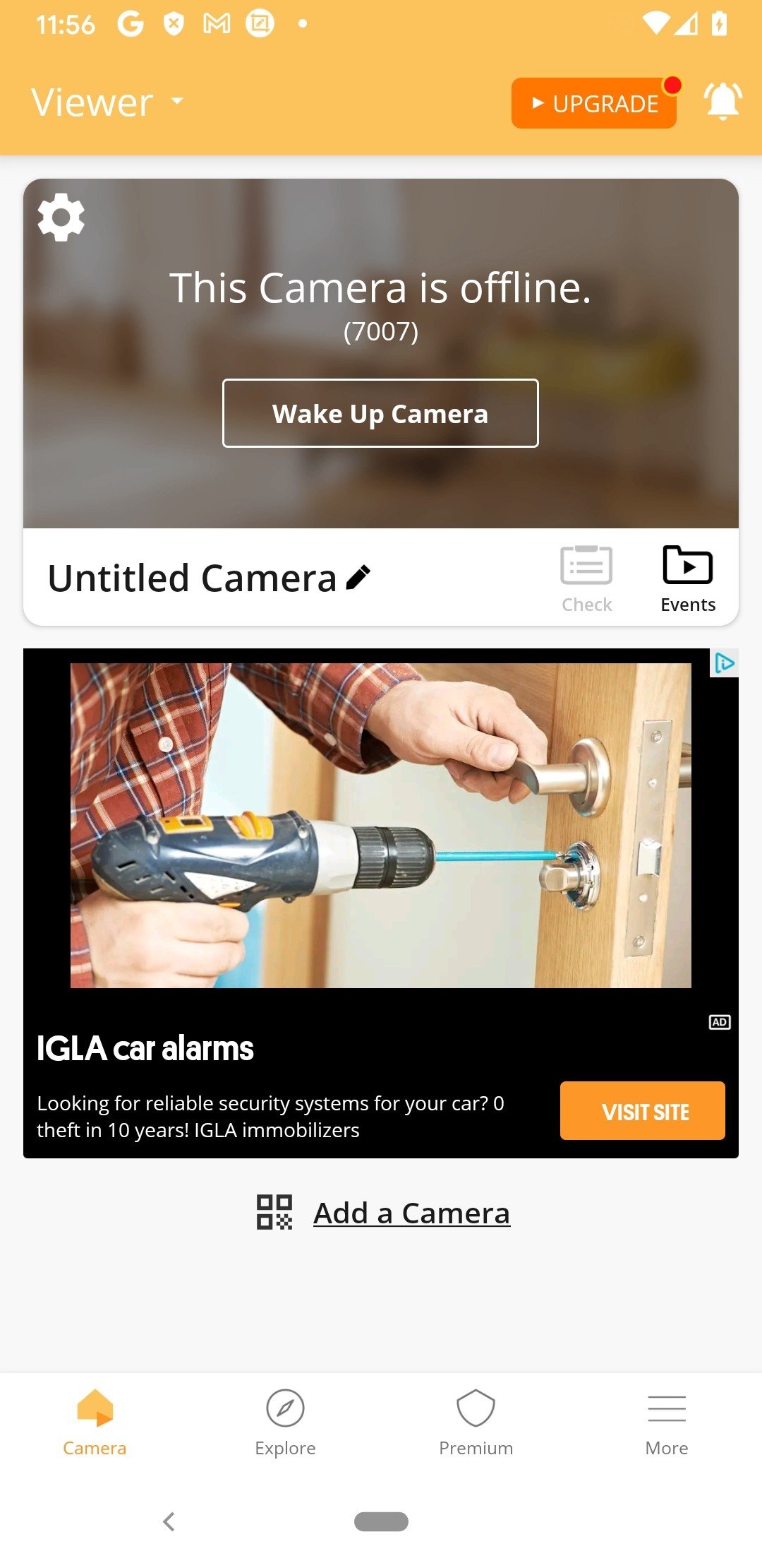 Home Security Camera - Alfred Android 