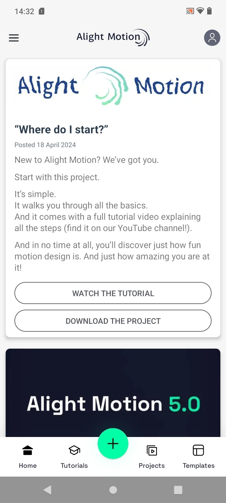 Motion download the new version for android