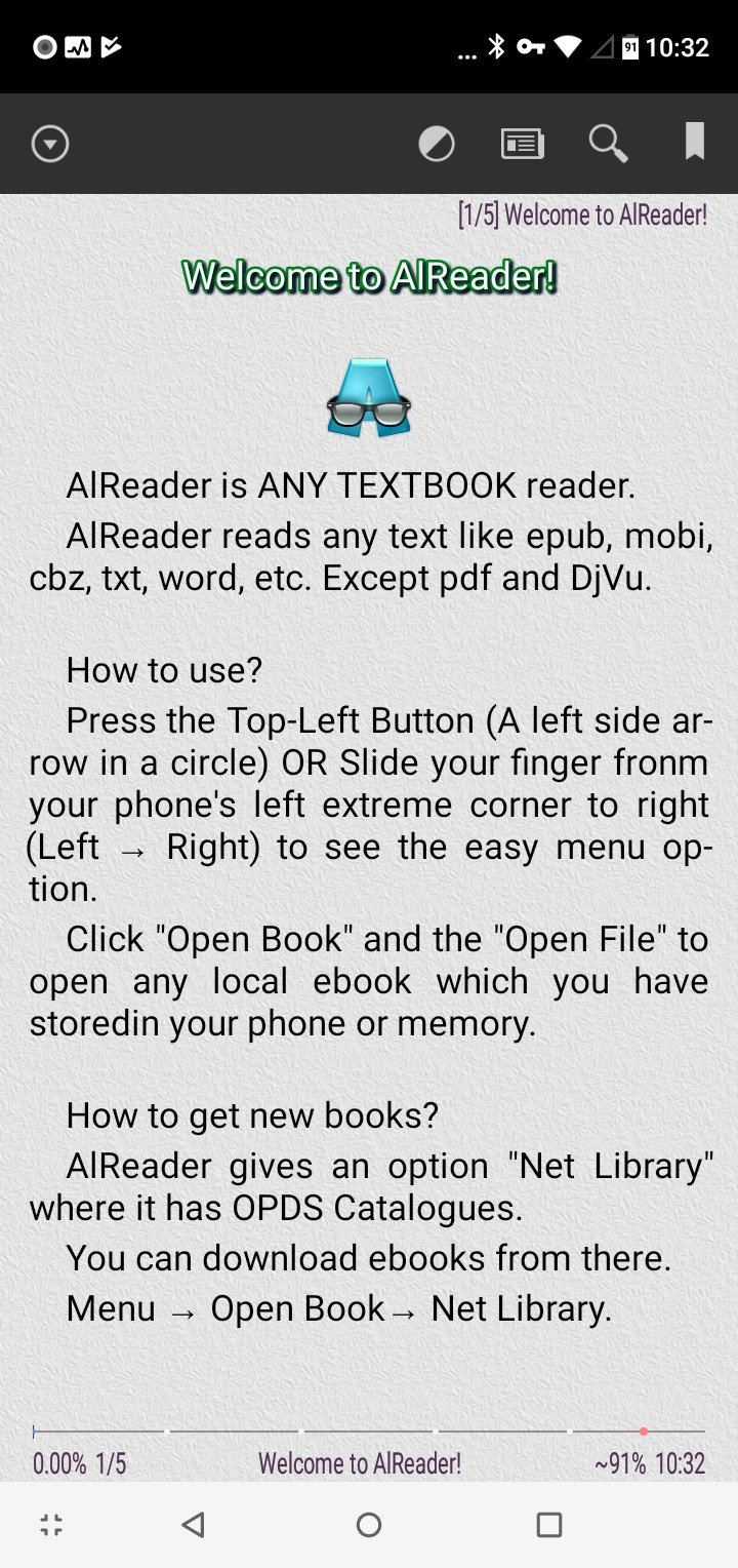 AlReader Android 