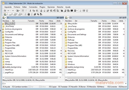 See the source image; file managers