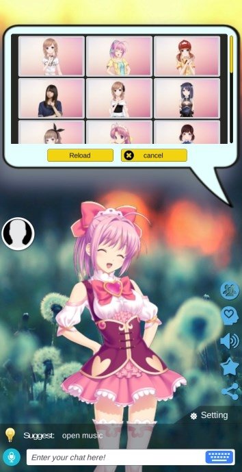 Download do APK de Namorada virtual 3D * anime para Android