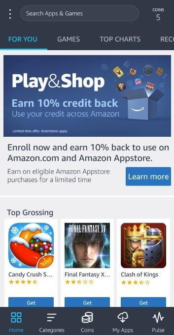 download amazon app store for pc