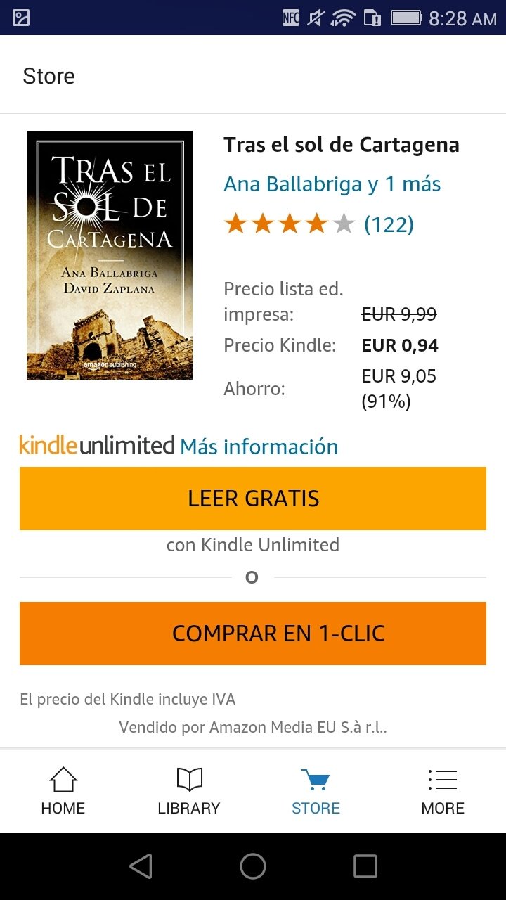 Amazon kindle cheap unlimited precio