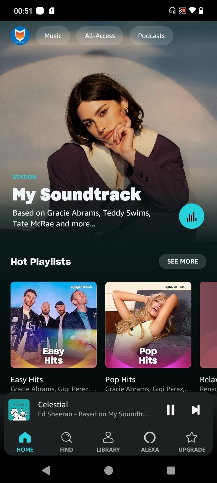 streaming amazon music