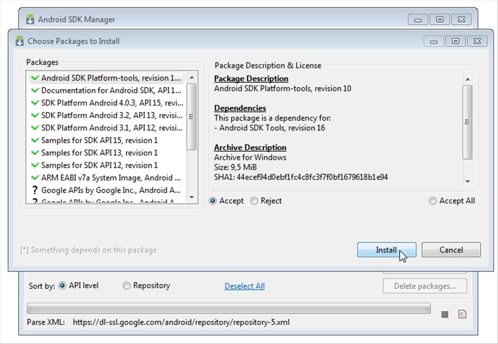 android sdk platformtools