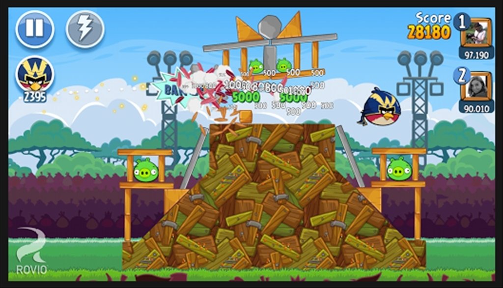 angry birds friends doesn