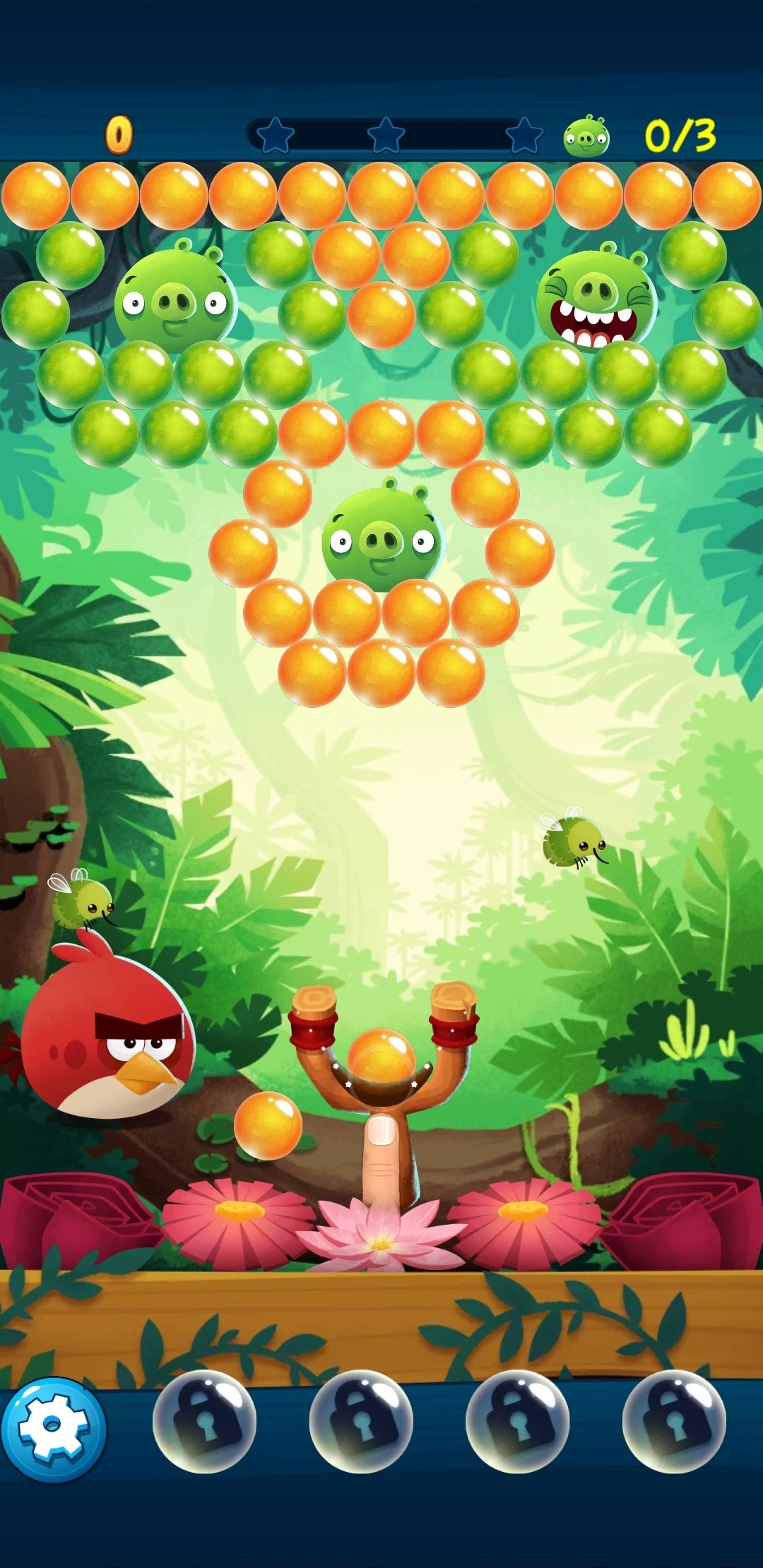 Angry bird bubble best sale shooter