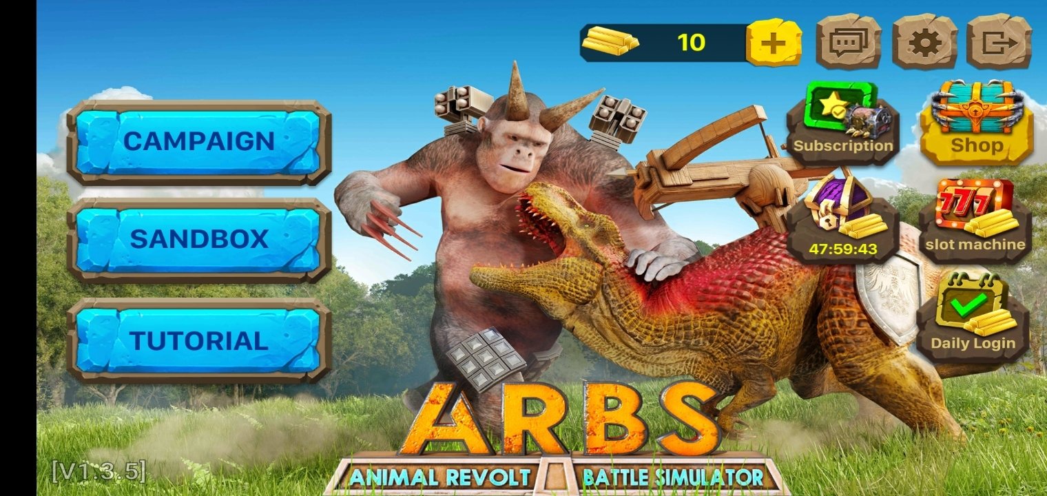 Animal Revolt Battle Simulator 4.0.0 - Скачать для Android APK бесплатно