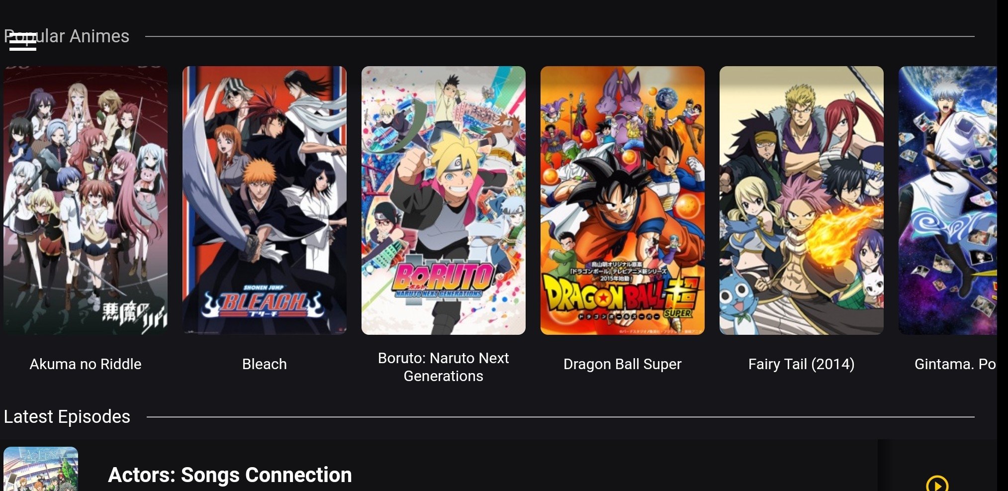 Lista de animes vistos APK for Android Download