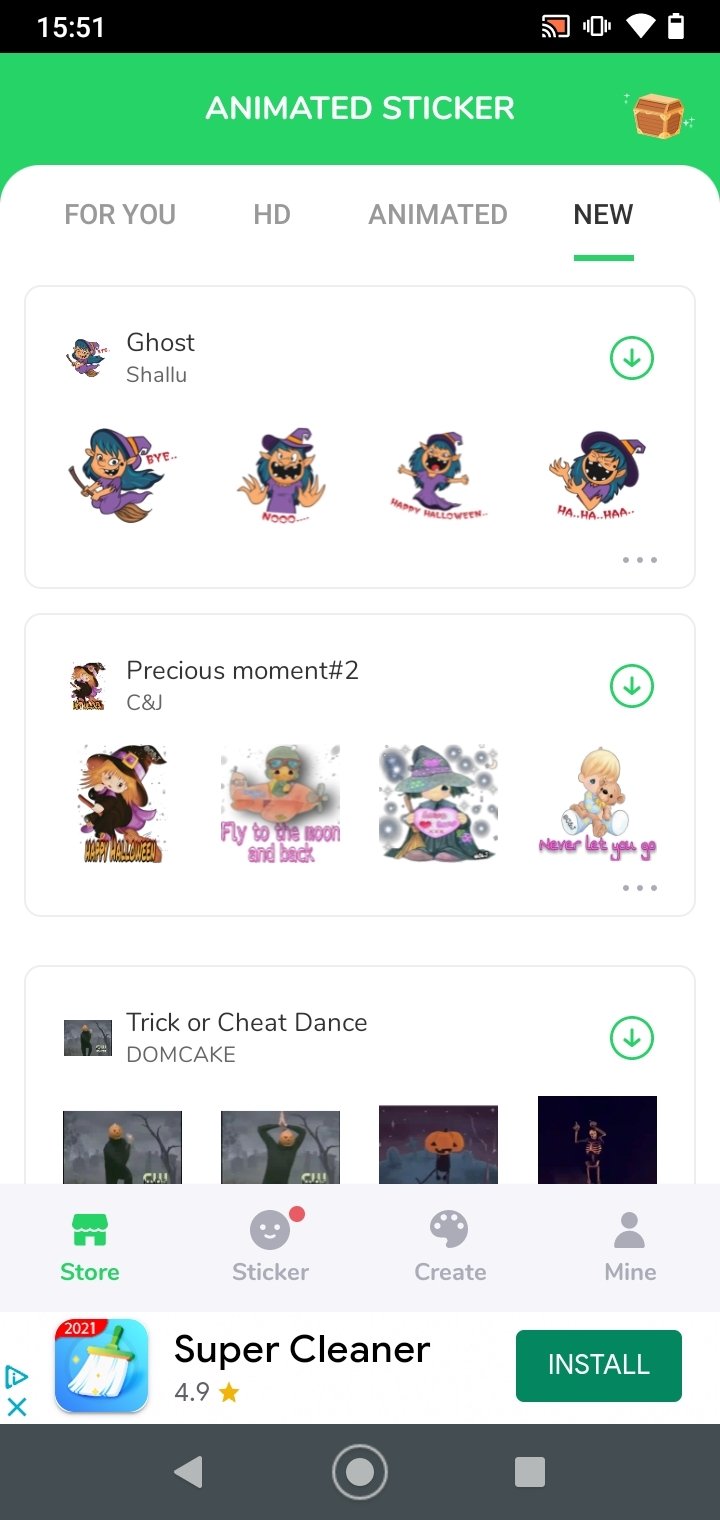 Download do APK de Animated Stickers Maker & GIF para Android