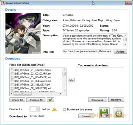 Download Anime Downloader 1.2 - Baixar para PC Grátis