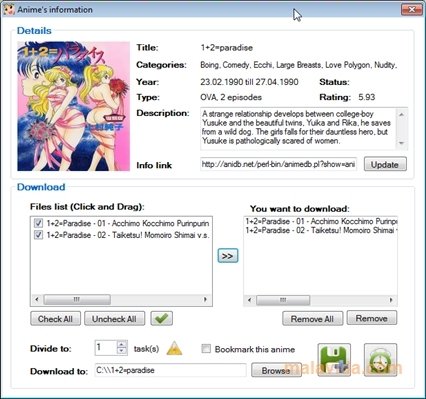 Anime Downloader 1.2 - Download for PC Free